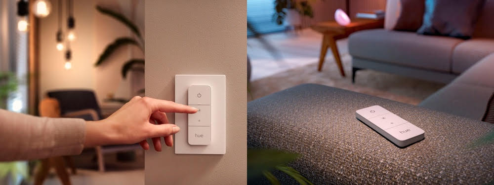 Philips Hue Switch 2021 en situation